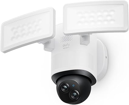 Eufy Floodlight Cam E340: 360° Protection with Dual 3K Cameras and Smart Lighting
