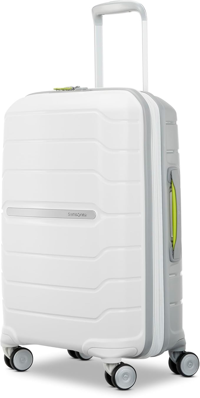 Samsonite Freeform Hardside Carry-On Spinner with retractable handle and sleek finish
