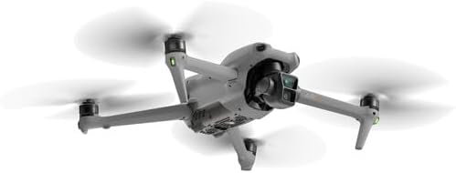 DJI Air 3S drone flying in nature capturing cinematic 4K video