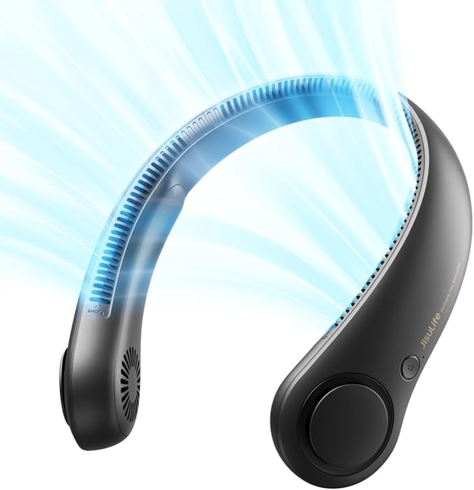 ISULIFE bladeless portable neck fan.
